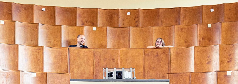 Stundeten im Hörsaal