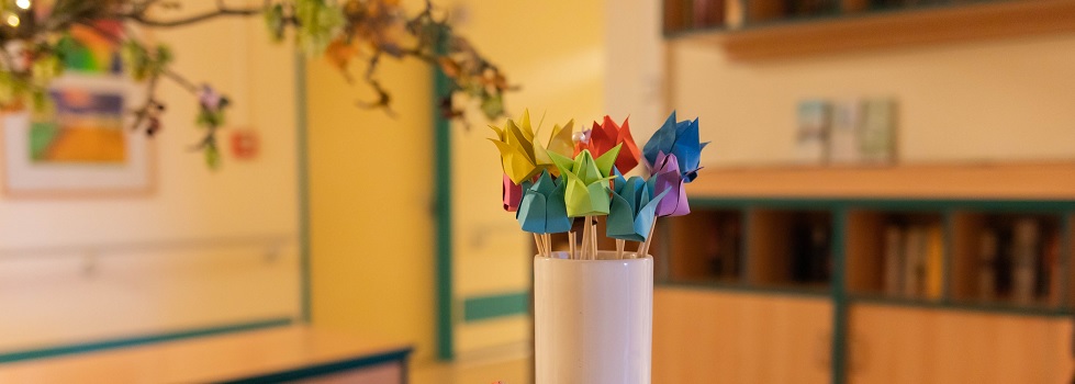 Bastelarbeit der Patienten