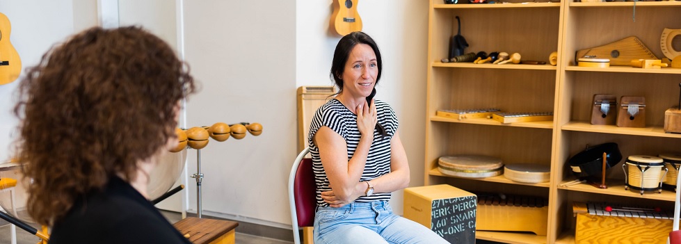 Gespräch in der Musiktherapie